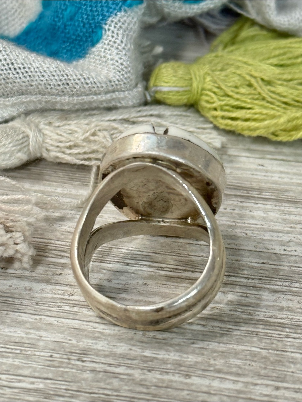 Cowrie Shell Statement Ring - Picture 3 of 6
